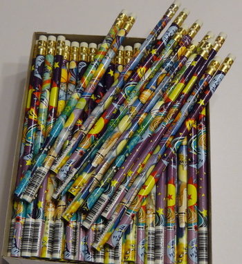 galaxy galore pencils