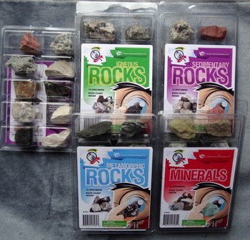 rock mineral kit of 4