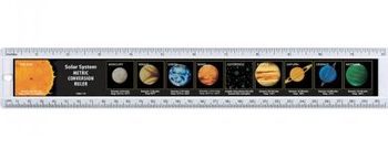Solar System Metric Conversion Ruler