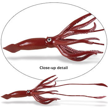 Giant Squid model, 9.5"